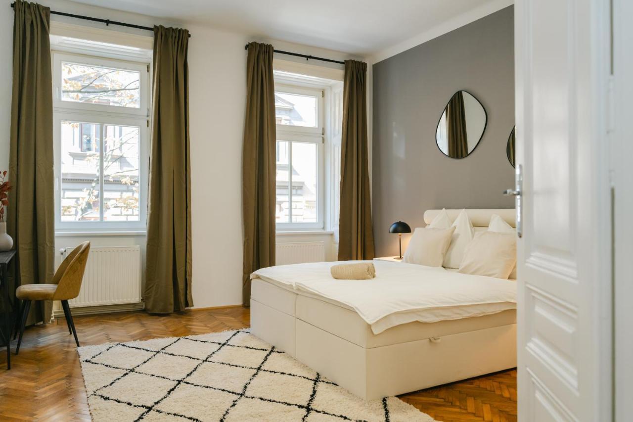 Cozy Apt Perfect For 4-6 Tv Metro Self-Checkin Vídeň Exteriér fotografie